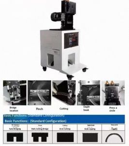 Processeur de cerclage courbe pour matrices rotatives
