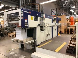 Bobst SP 76E en los EEUU Bobst SP 76E en los EEUU