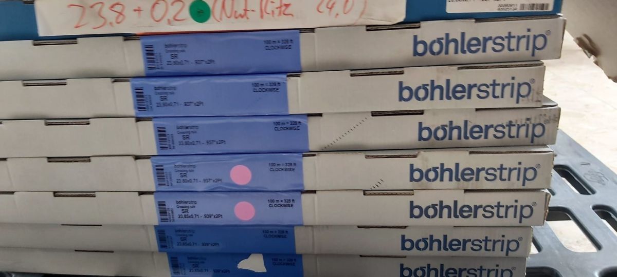 Bohler SR Creasing rules boXpert , Pre owned machines for die making