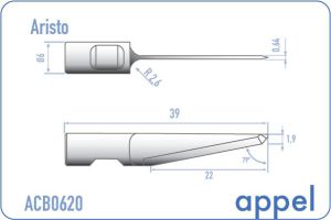 Cuchillas  / Navajas para ploter Aristo