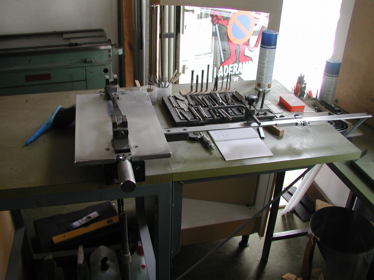 hand equipment for a dieshop benders cutters lipper notcher