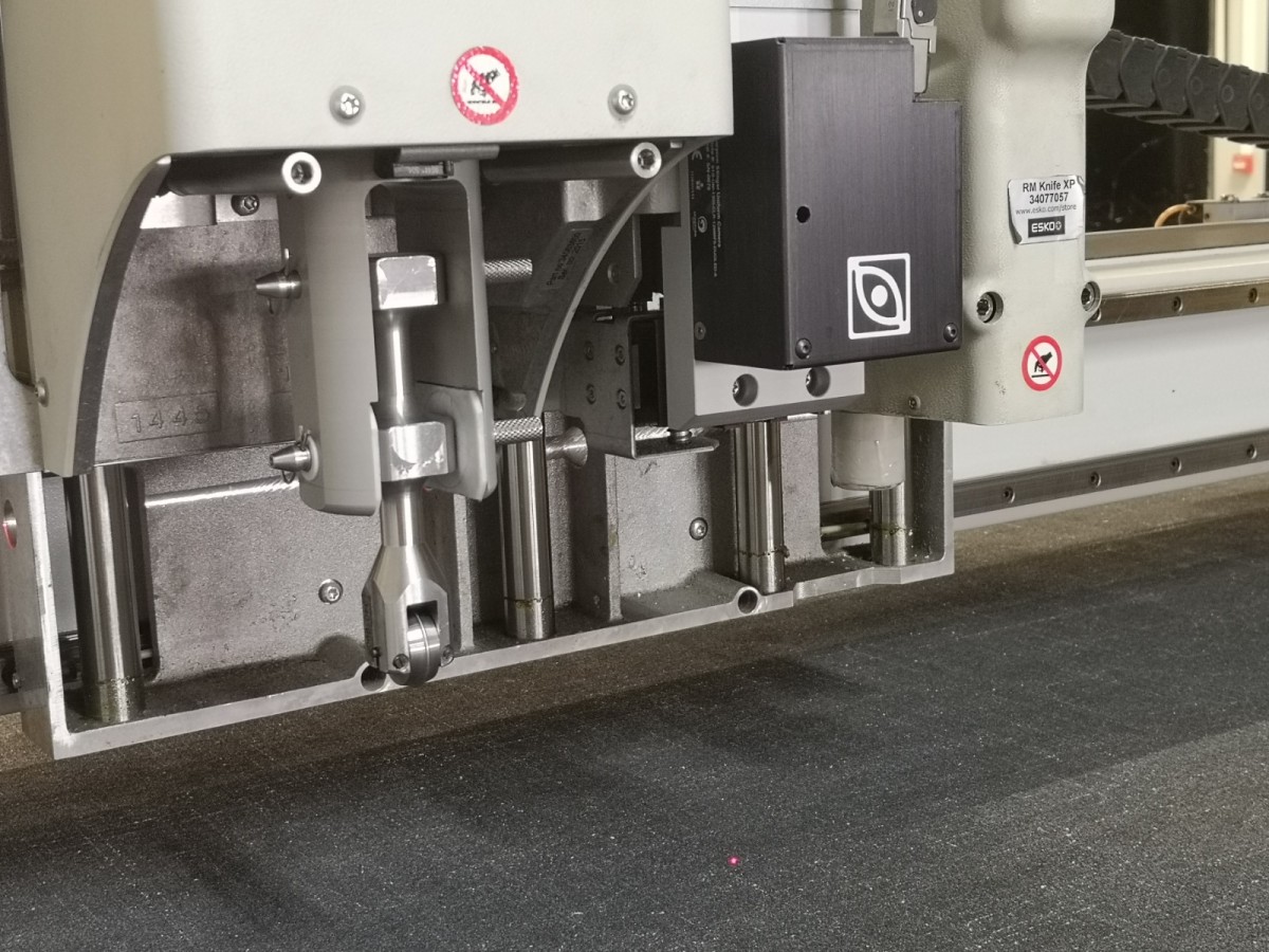 Kongsberg XP24 digital cutter